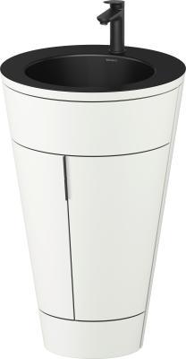 Duravit Starck 1 c-bonded yerden dolap 560 mm Beyaz Saten Mat Lake S19514OBD360000