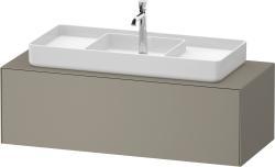 Duravit White Tulip Asma dolap ünitesi 1300 mm Taş Grisi Saten Mat Lake WT4977M92920010