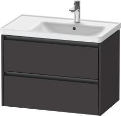 Duravit Ketho.2 Asma dolap ünitesi 784 mm Grafit Süper Mat K25286080800000