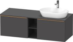 Duravit D-Neo Asma dolap ünitesi 1400 mm Grafit Mat DE4950R04490000