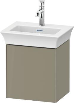 Duravit White Tulip Asma dolap ünitesi 384 mm Taş Grisi Parlak WT4240LH2H2