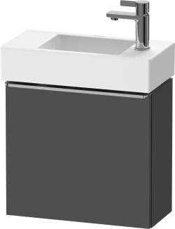 Duravit D-Neo Asma dolap ünitesi 484 mm Grafit Mat DE4219L70490000