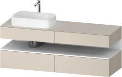Duravit Studio F. A. Porsche Collection Asma dolap ünitesi 1600 mm Taupe Süper Mat QA4777018830010