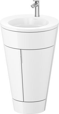 Duravit Starck 1 c-bonded yerden dolap 560 mm Beyaz (parlak) S19513O70850000