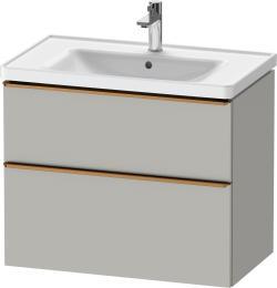 Duravit D-Neo Asma dolap ünitesi 784 mm Beton Gri Mat Dekor DE4355004070000
