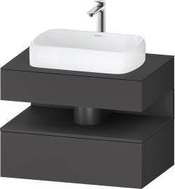 Duravit Studio F. A. Porsche Collection Asma dolap ünitesi 800 mm Grafit Mat QA4730049490010