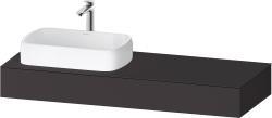 Duravit Studio F. A. Porsche Collection Tezgah 1400 mm Grafit Süper Mat QA4803080800000