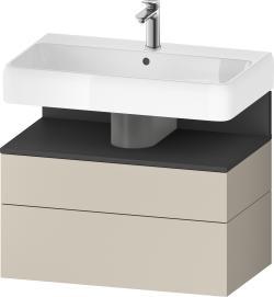 Duravit Studio F. A. Porsche Collection Asma dolap ünitesi 790 mm Taupe Süper Mat QA4394049830010