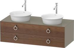 Duravit White Tulip Asma dolap ünitesi 1300 mm Amerikan Ceviz masif WT4993B77H2
