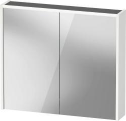 Duravit D-Code Aynalı dolap 800 mm Beyaz Mat