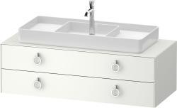 Duravit White Tulip Asma dolap ünitesi 1300 mm Beyaz Saten Mat Lake WT4992M36360010