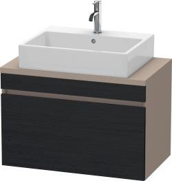 Duravit DuraStyle Asma dolap ünitesi 800 mm Siyah Meşe DS530201643