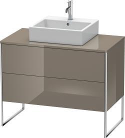 Duravit XSquare Yerden dolap ünitesi için tezgah 1000 mm Doğal Yabani İnci (Dekor)