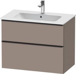 Duravit D-Neo Asma dolap ünitesi 810 mm Bazalt Mat DE43620BD430000