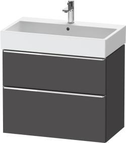 Duravit D-Neo Asma dolap ünitesi 784 mm Grafit Mat DE4373010490000