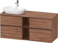 Duravit D-Neo Asma dolap ünitesi 1400 mm Doğal Ceviz DE4970LBD790000