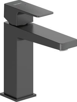 Duravit Manhattan Tek kollu lavabo bataryası M 48 mm Siyah Mat MH1020002046