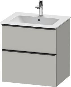 Duravit D-Neo Asma dolap ünitesi 610 mm Beton Gri Mat Dekor DE43610BD070000