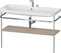 Duravit Happy D.2 c-shape Metal lavabo konsolu 1175 mm Keten Dekor HP4839E75750000