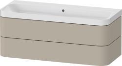 Duravit Happy D.2 c-shaped asma set 1175 mm Taupe Saten Mat Lake HP4349N60600000