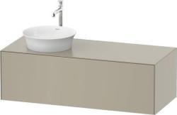 Duravit White Tulip Asma dolap ünitesi Taupe Saten Mat Lake Taupe İpeksi mat Boya, İç aydınlatma: Entegre WT4977L60600010