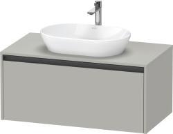 Duravit Ketho.2 Asma dolap ünitesi 1000 mm Beton Gri Mat Dekor K24886007070000