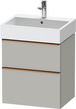 Duravit D-Neo Asma dolap ünitesi 584 mm Beton Gri Mat Dekor DE4371004070000