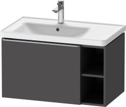 Duravit D-Neo Asma dolap ünitesi 784 mm Grafit Mat DE4258070490000