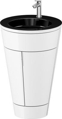 Duravit Starck 1 c-bonded yerden dolap 560 mm Beyaz (parlak) S19515O70850010