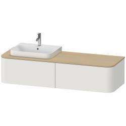 Duravit Happy D.2 Asma dolap ünitesi 1600 mm İskandinav Beyazı Saten Mat Lake HP4944L39390010