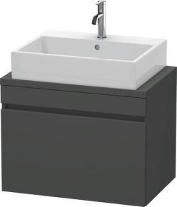 Duravit DuraStyle Asma dolap ünitesi Grafit Mat Grafit Mat Dekor DS530104949