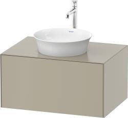 Duravit White Tulip Asma dolap ünitesi 800 mm Taupe Saten Mat Lake WT4975060600010
