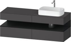 Duravit Studio F. A. Porsche Collection Asma dolap ünitesi 1600 mm Grafit Mat QA4778016490010
