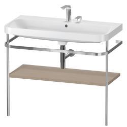 Duravit Happy D.2 c-shape Metal lavabo konsolu 975 mm Keten Dekor HP4838E7575