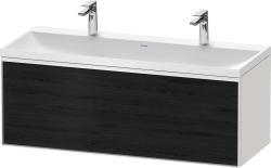 Duravit Vitrium c-bonded Asma dolap 1200 mm Siyah Meşe VT4289O1622001W