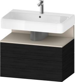 Duravit Studio F. A. Porsche Collection Asma dolap ünitesi 790 mm Siyah Meşe QA4394083160000