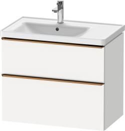 Duravit D-Neo Asma dolap ünitesi 784 mm Beyaz Mat DE4357004180000