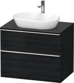 Duravit D-Neo Asma dolap ünitesi 800 mm Siyah Meşe DE4967010160000