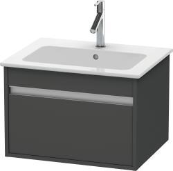 Duravit Ketho Asma dolap ünitesi 600 mm Grafit Mat KT641804949