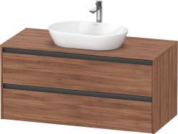 Duravit Ketho.2 Asma dolap ünitesi 1200 mm Doğal Ceviz K24897079790000