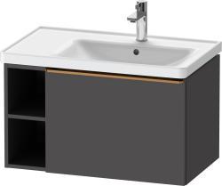 Duravit D-Neo Asma dolap ünitesi 784 mm Grafit Mat DE4257004490000