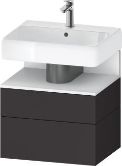 Duravit Studio F. A. Porsche Collection Asma dolap ünitesi 590 mm Grafit Süper Mat QA4393018800010