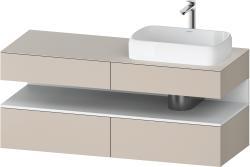 Duravit Studio F. A. Porsche Collection Asma dolap ünitesi 1400 mm Taupe Dekoru QA4766018910000