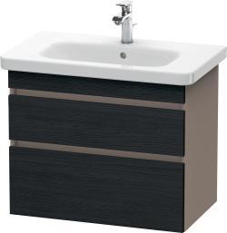 Duravit DuraStyle Asma dolap ünitesi 730 mm Siyah Meşe DS648101643