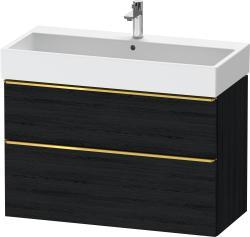 Duravit D-Neo Asma dolap ünitesi 984 mm Siyah Meşe DE4374034160000