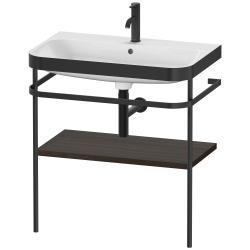 Duravit Happy D.2 c-bonded Metal lavabo konsolu 775 mm Fırçalanmış Ceviz HP4737O6969