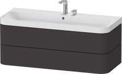 Duravit Happy D.2 c-shaped asma set 1175 mm Grafit Süper Mat HP4349E80800000