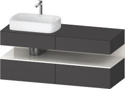 Duravit Studio F. A. Porsche Collection Asma dolap ünitesi 1400 mm Grafit Mat QA4765022490000
