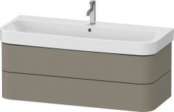 Duravit Happy D.2 Asma dolap ünitesi 1175 mm Taş Grisi Saten Mat Lake