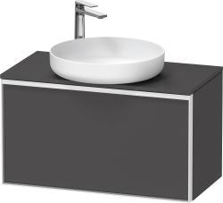 Duravit Vitrium Asma dolap ünitesi 800 mm Grafit Mat VT478004949001W
